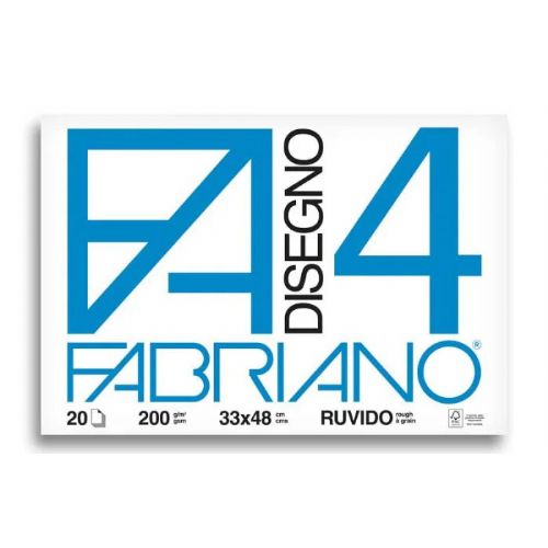FABRIANO F4 BLOCCO 33X48 RUVIDO 200GR 20FG 5200797